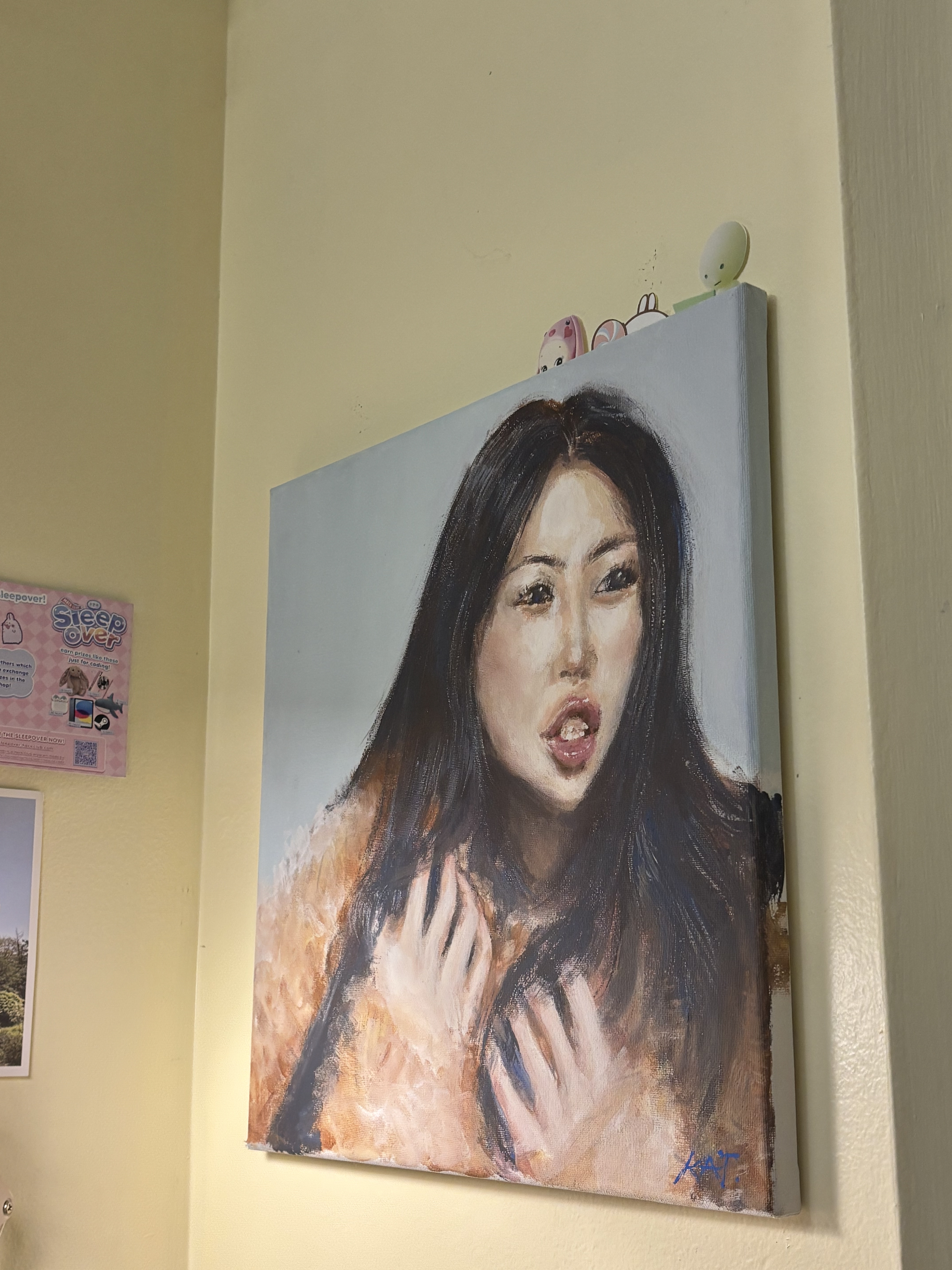 my beabadobee painting